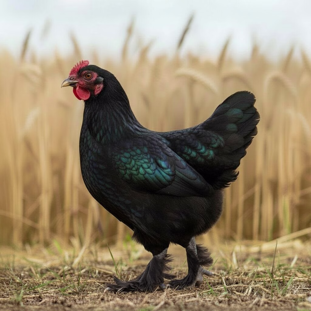 Federfüßiges Bantam