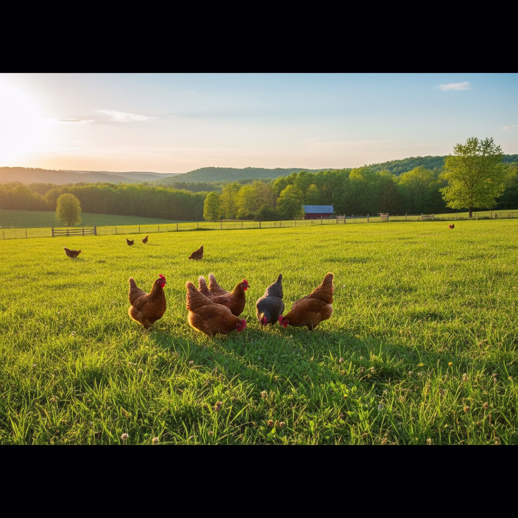 Stallgröße pro Huhn: So viel Platz ist nötig