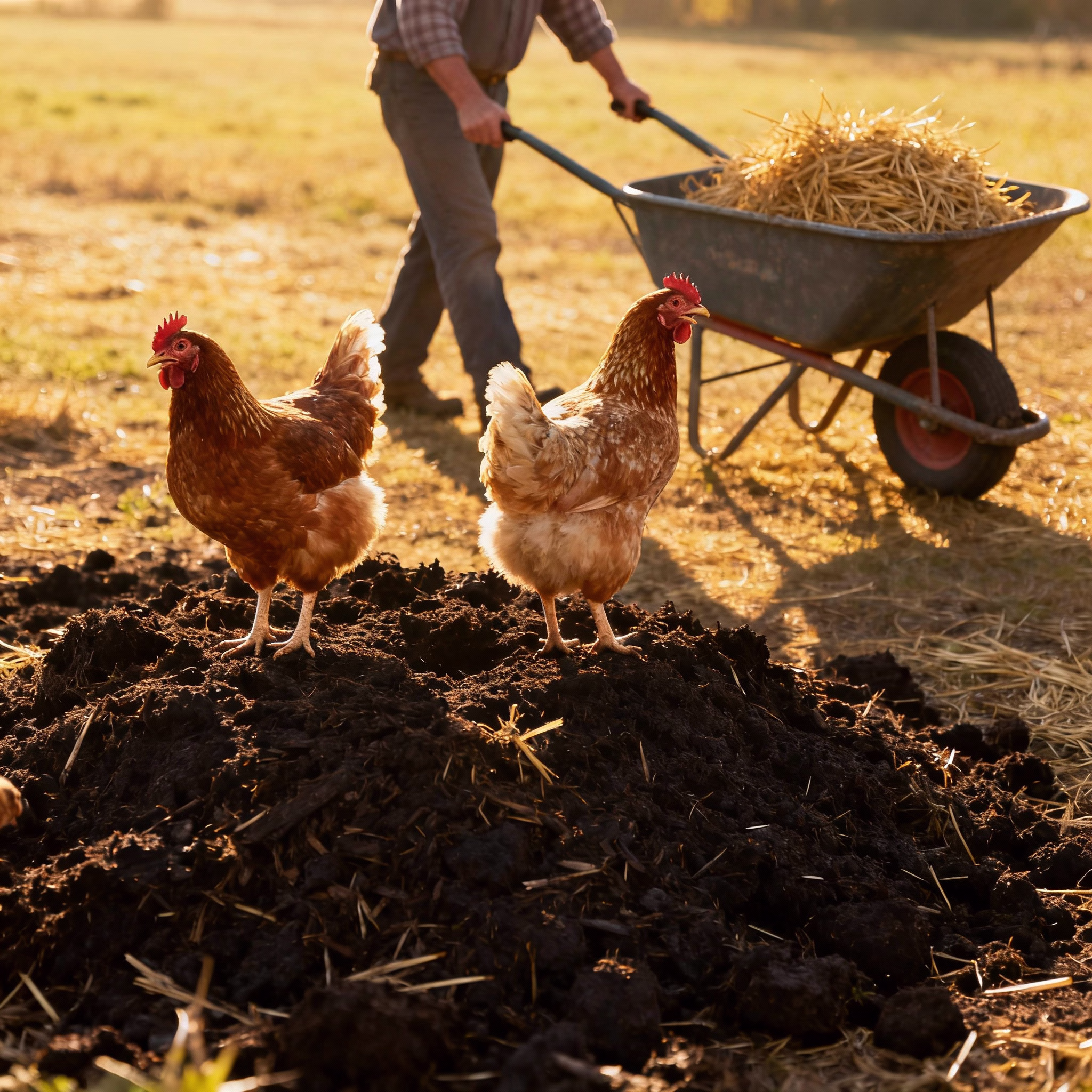 Hühnermist kompostieren: Anleitung für Premium-Dünger