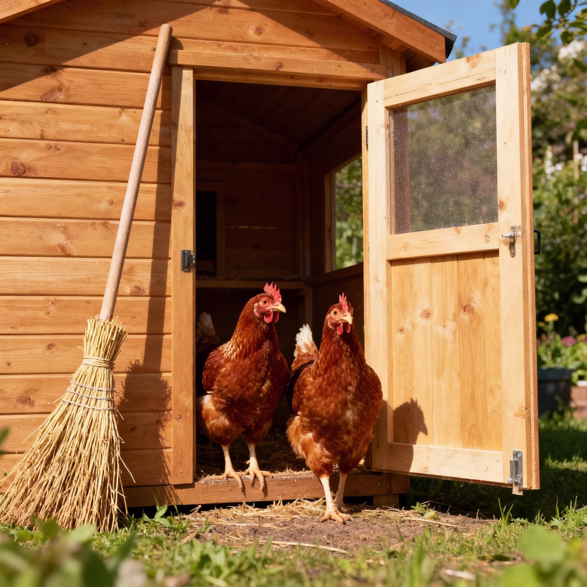 Frühjahrsputz Hühnerstall: Anleitung & Checkliste
