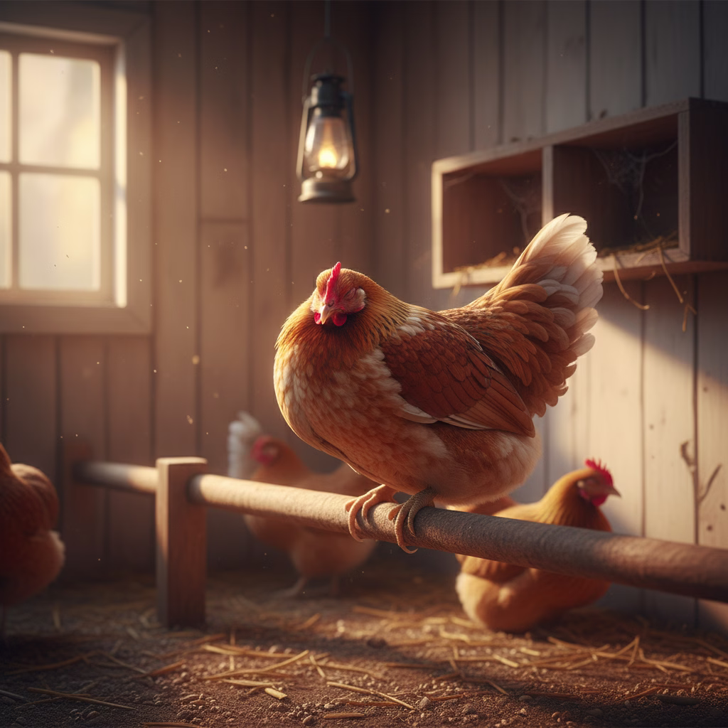 Wie viel Schlaf brauchen Hühner? Die Antwort!