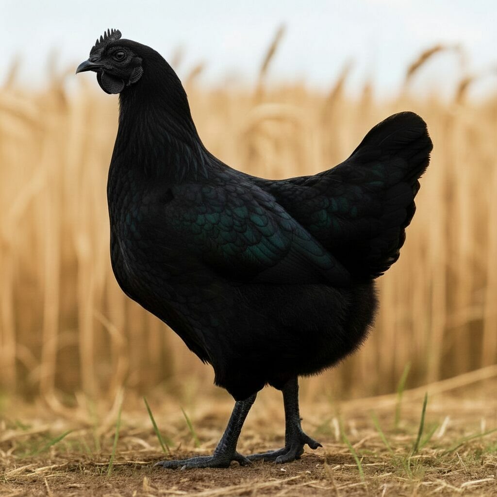 Schwedisches Schwarzhuhn
